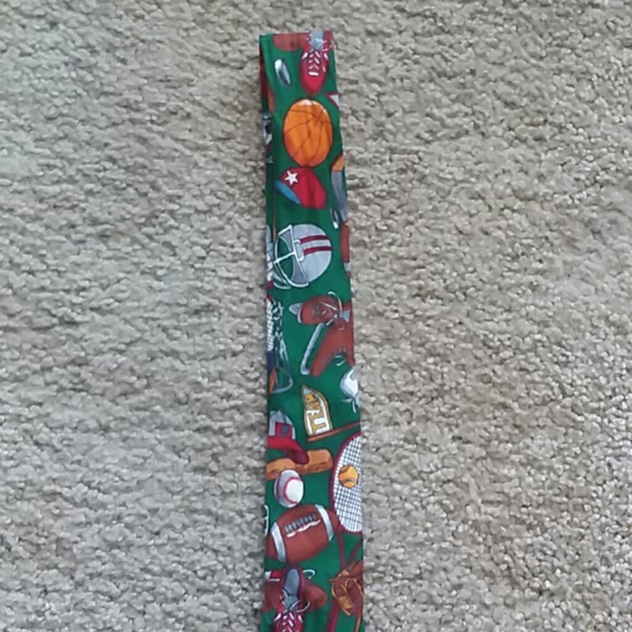 Vintage Football Cadet Classic Y2k Club Kick Ball Team Player Men Bolo Neck Tie - Picture 2 of 5